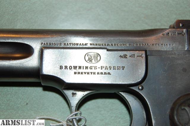 browning model 1900 serial numbers